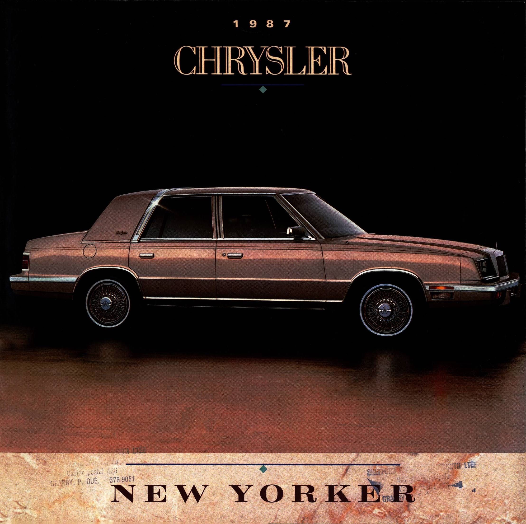 chrysler new yorker 1987